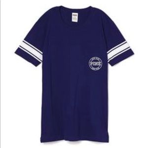 Victoria secret indigo campus tee